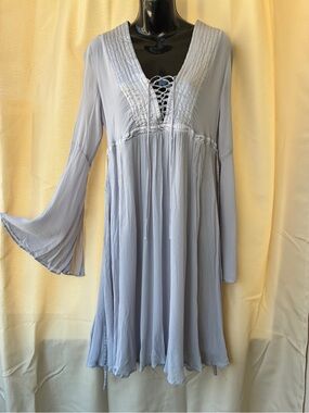 Anthropologie Ghost Small Belled Peasant Dress